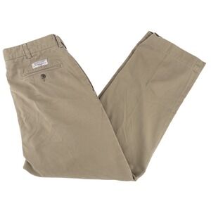 Polo Ralph Lauren Men's 34x30 Andrew Pant 100% Cotton Chino Pants Beige Tan